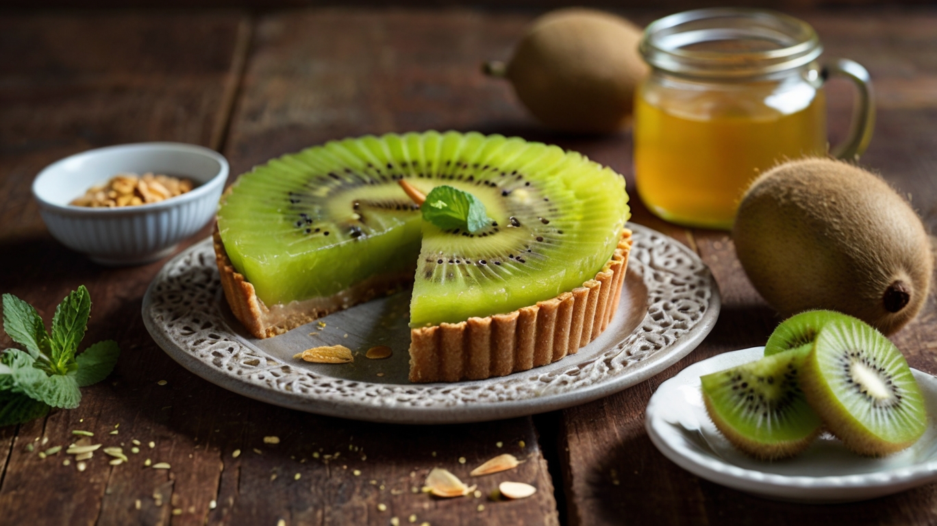 Postre de kiwi